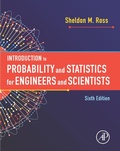 Cover: Introduction to Probability and Statistics for Engineers and Scientists - Academic Press