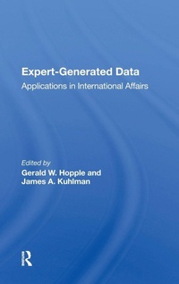 Enlarge image Cover: Expert-generated Data - Routledge