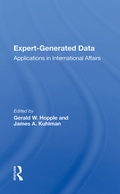 Cover: Expert-generated Data - Routledge