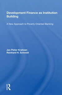 Enlarge image Cover: Development Finance As Institution Building - Routledge