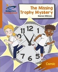 Cover: Reading Planet: Rocket Phonics - Target Practice - The Missing Trophy Mystery - Orange - Rising Stars