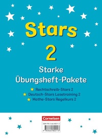 Bild vergrößern Bild: STARS - starke Übungshefte - Basiskompetenzen Deutsch und Mathematik - 2. Schuljahr - Cornelsen Verlag