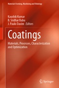 Cover: Coatings - Springer