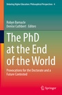 Cover: The PhD at the End of the World - Springer