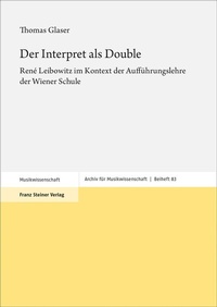 Abbildung von: Der Interpret als Double - Franz Steiner Verlag