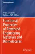 Cover: Functional Properties of Advanced Engineering Materials and Biomolecules - Springer