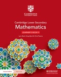 Cover: Cambridge Lower Secondary Mathematics Learner's Book 9 with Digital Access (1 Year) - Cambridge University Press