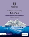 Cover: Cambridge Lower Secondary Science English Language Skills Workbook 8 with Digital Access (1 Year) - Cambridge University Press