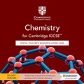 Cover: Cambridge IGCSET Chemistry Digital Teacher's Resource Access Card - Cambridge University Press