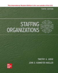 Enlarge image Cover: Staffing Organizations ISE - McGraw-Hill Education