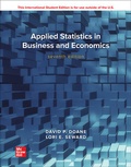 Cover: Applied Statistics in Business and Economics ISE - McGraw-Hill Education