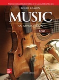 Cover: Music: An Appreciation Brief ISE - McGraw-Hill Education