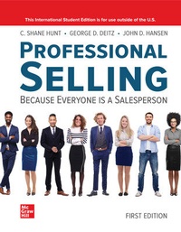 Enlarge image Cover: Professional Selling ISE - McGraw-Hill Education