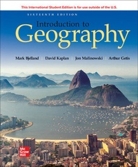 Enlarge image Cover: Introduction to Geography ISE - McGraw-Hill Education