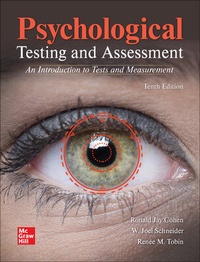 Enlarge image Cover: Psychological Testing and Assessment - McGraw-Hill Education