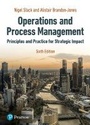 Cover: Operations and Process Management - Pearson Education Limited