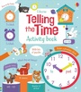 Cover: Telling the Time Activity Book - Usborne Publishing Ltd