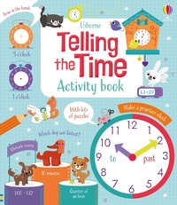 Enlarge image Cover: Telling the Time Activity Book - Usborne Publishing Ltd