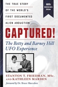 Cover: Captured! The Betty and Barney Hill UFO Experience (60th Anniversary Edition) - New Page Books,US