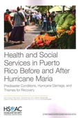 Cover: Health and Social Services in Puerto Rico Before and After Hurricane Maria - RAND