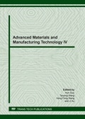 Cover: Advanced Materials and Manufacturing Technology IV - Trans Tech Publications Ltd