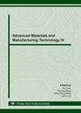 Cover: Advanced Materials and Manufacturing Technology IV - Trans Tech Publications Ltd