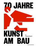 Cover: 70 Jahre Kunst am Bau in Deutschland - Deutscher Kunstverlag