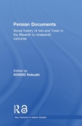 Cover: Persian Documents - Routledge