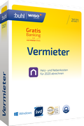 Cover: WISO Vermieter 2021 - BUHL-DATA-SERVICE