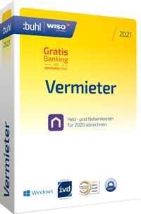 Enlarge image Cover: WISO Vermieter 2021 - BUHL-DATA-SERVICE