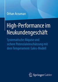 Abbildung von: High-Performance im Neukundengeschäft - Springer Gabler