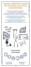 Cover: ONLINE-VERANSTALTUNGEN MIT EFFIZIENZ UND SPASS DURCHF&Uuml;HREN - Kompetenz-Impulse