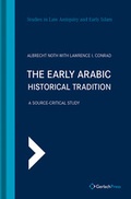 Cover: The Early Arabic Historical Tradition - Gerlach Press