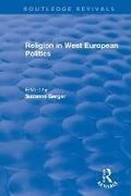 Cover: Religion in West European Politics - Routledge