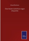 Cover: UEber Dante's Schrift de vulgari eloquentia - Outlook