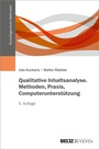 Bild: Qualitative Inhaltsanalyse. Methoden, Praxis, Computerunterst&uuml;tzung - Juventa Verlag ein Imprint der Beltz Verlagsgruppe GmbH & Co. KG