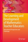 Cover: The Learning and Development of Mathematics Teacher Educators - Springer