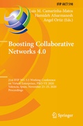 Cover: Boosting Collaborative Networks 4.0 - Springer