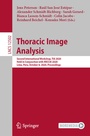 Cover: Thoracic Image Analysis - Springer