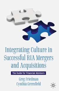 Abbildung von: Integrating Culture in Successful RIA Mergers and Acquisitions - Palgrave Macmillan