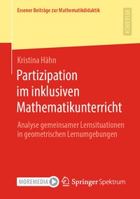 Abbildung von: Partizipation im inklusiven Mathematikunterricht - Springer Spektrum