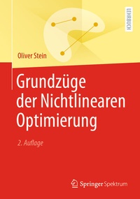 Abbildung von: Grundzüge der Nichtlinearen Optimierung - Springer Spektrum