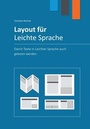 Cover: Layout für Leichte Sprache - myMorawa von Dataform Media GmbH