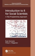 Cover: Introduction to R for Social Scientists - Chapman & Hall/CRC