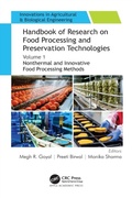 Cover: Handbook of Research on Food Processing and Preservation Technologies - Apple Academic Press Inc.