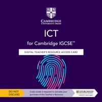 Abbildung von: Cambridge IGCSE (TM) ICT Digital Teacher's Resource Access Card - Cambridge University Press