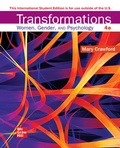 Cover: Transformations: Women Gender and Psychology ISE - McGraw-Hill Education