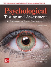 Enlarge image Cover: Psychological Testing and Assessment ISE - McGraw-Hill Education