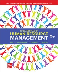 Enlarge image Cover: Fundamentals of Human Resource Management ISE - McGraw-Hill Education