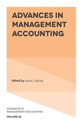 Cover: Advances in Management Accounting - Emerald Publishing Limited